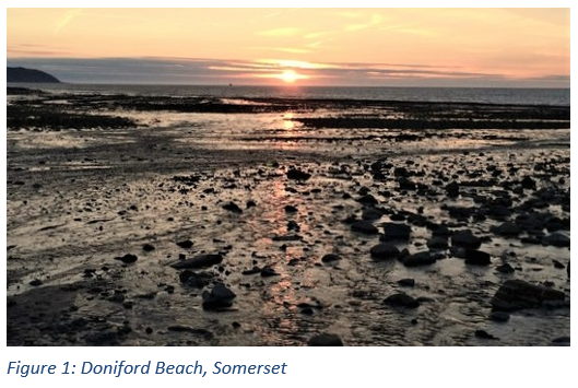 Figure 1: Doniford Beach, Somerset