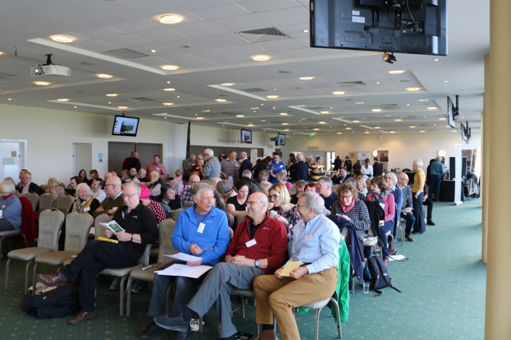 Photo looking out over the audience of the 2019 Networking Day