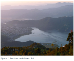 Figure 1: Pokhara and Phewa Tal