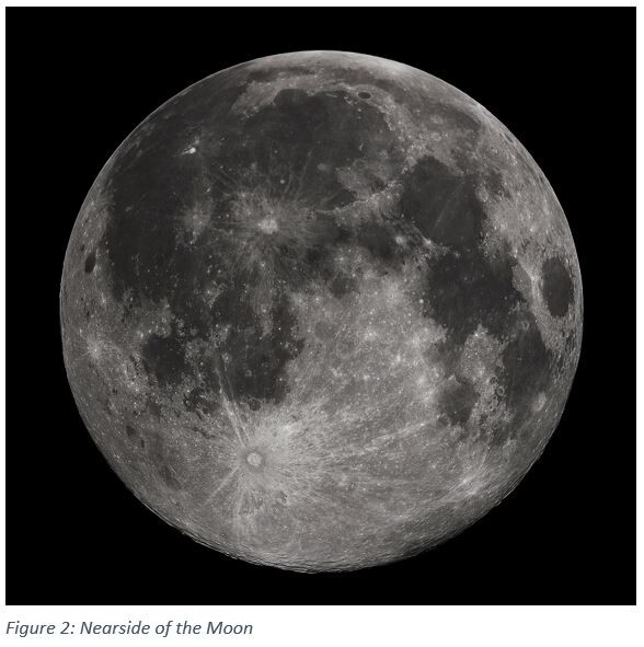 Figure 2: Nearside of the Moon