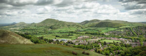 Caer Caradoc and Lawley from the Burway Shropshire.